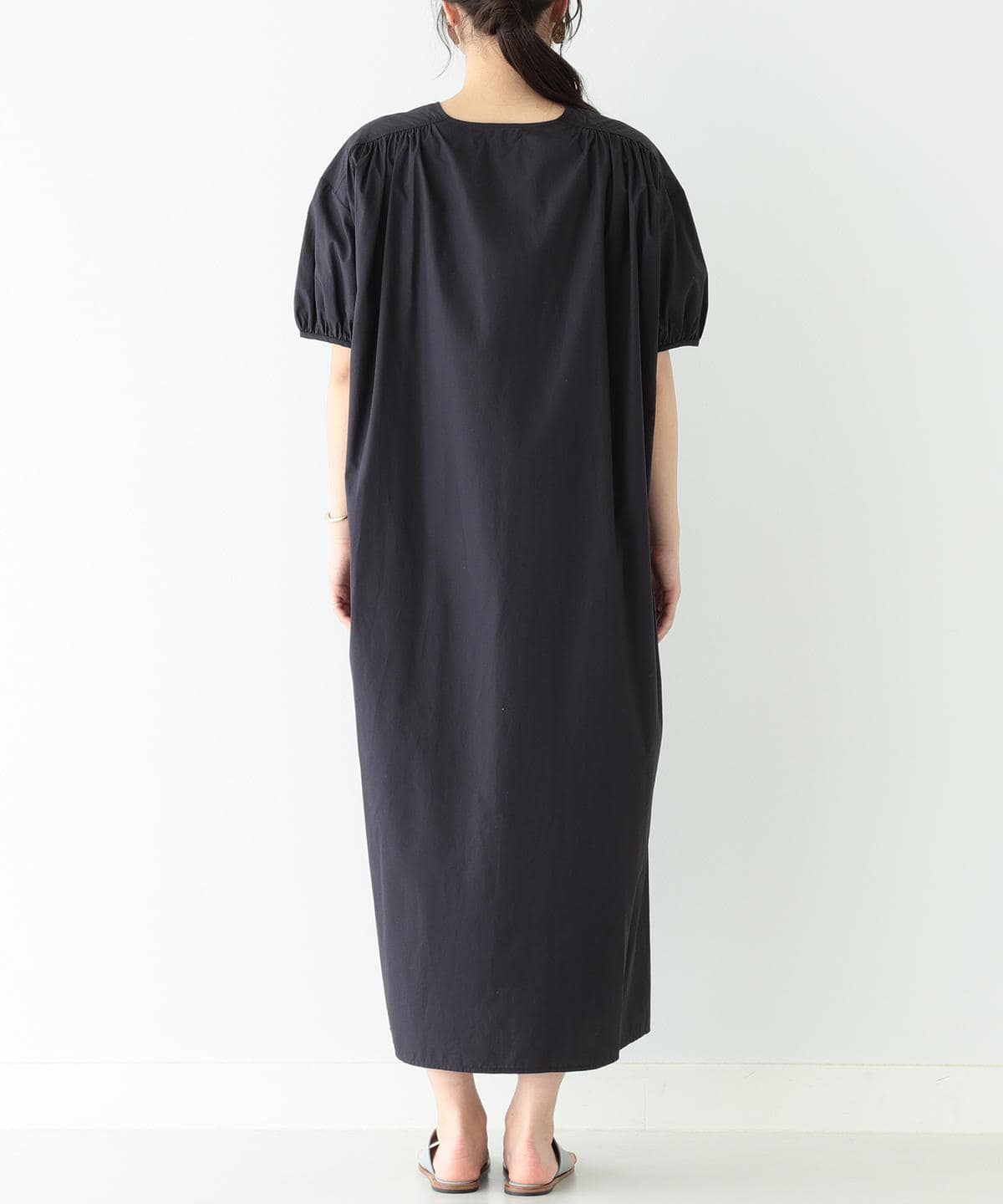 Beams Lights ビームス ライツ アウトレット Beams Lights ギャザースリーブ Vネック ワンピース ワンピース ワンピース 通販 Beams