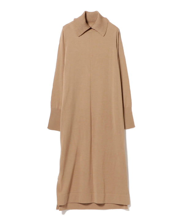 Beams Lights ビームス ライツ アウトレット Wrapinknot スリットカラー ニットワンピース ワンピース ワンピース 通販 Beams