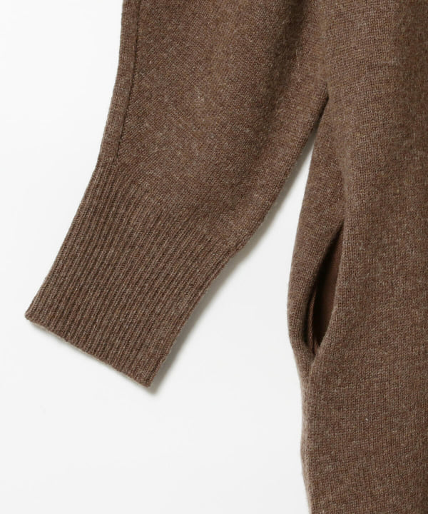 Beams Lights ビームス ライツ アウトレット Beams Lights ポケット付き バックスリット ニット ワンピース ワンピース ワンピース 通販 Beams