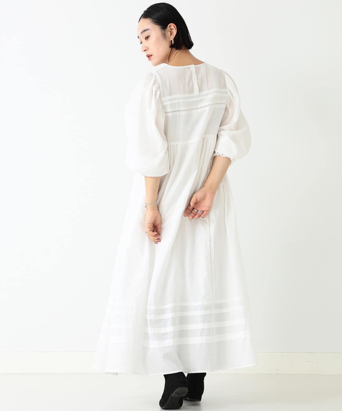 予約 長屋なぎさ Beams Lights レース タック ワンピース 大好評につき追加決定 ライフスタイルプランナーとのコラボアイテム 予約 長屋なぎさ Beams Lights レース タック ワンピース 大好評につき追加決定 ライフスタイルプランナーとのコラボアイテム