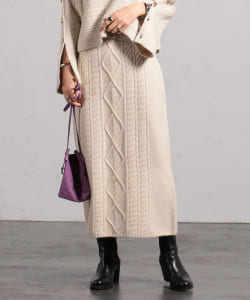 BEAMS LIGHTS / FOX混 ケーブル スカート