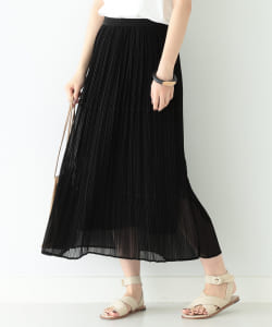 BEAMS LIGHTS / プリーツ ティアード ロング スカート