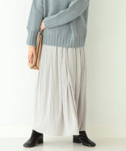 BEAMS LIGHTS / ギャザー フレアスカート