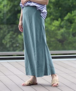 BEAMS LIGHTS / ポプリン マーメイド スカート