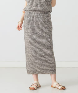 unfil  / HEMP ニット スカート