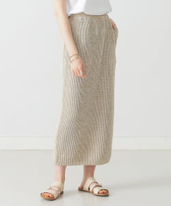 unfil  / HEMP ニット スカート
