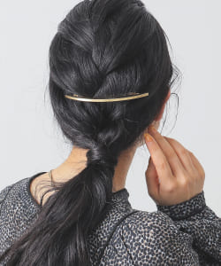 BEAMS LIGHTS / スリム スクエア バレッタ