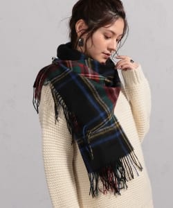 TWEED MILL / LAMBS ウール ストール
