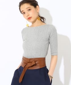 BEAMS LIGHTS / レザーサッシュベルト