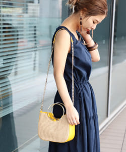 MARCO BIANCHINI / 別注 ラフィアバッグ