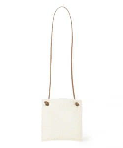 H.V.F.N × BEAMS LIGHTS / 別注 型押し ショルダーバッグ