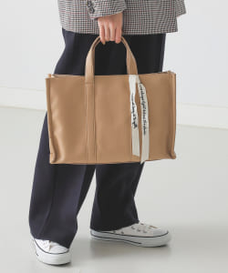 Styiro × BEAMS LIGHTS / 別注 フェイクレザー トートバッグ