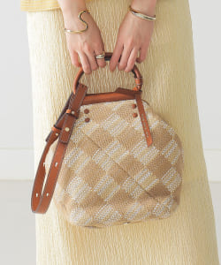 mica della valle / diagonale バッグ