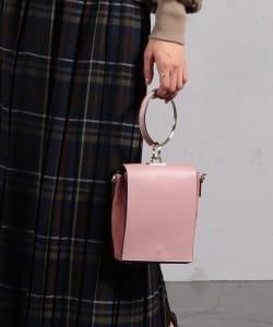 MARCO BIANCHINI / リングハンドル ミニ ハンドバッグ