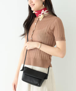 BEAMS LIGHTS / レザーショルダー ミニバッグ