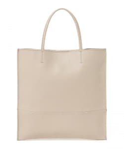 BEAMS LIGHTS / 細ストラップ レザー トートバッグ