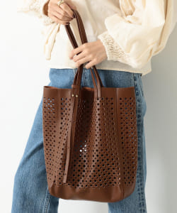 H.V.F.N × BEAMS LIGHTS / 別注 ARIA パンチング トート