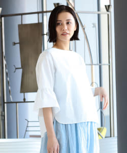 ALCEDO / コットン フレアシャツ （マタニティ対応）