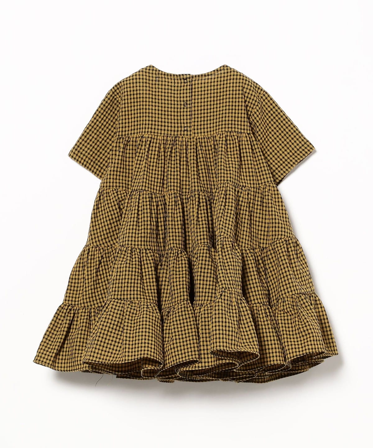 美品　uhr Checkered Tiered Dress 1-2y Checkered Tiered Dress – Uhr Online store