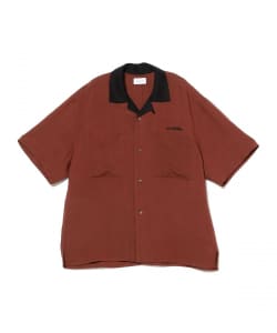 ARCH&LINE / レーヨンリネン オープンカラー 半袖 シャツ 2026SS（145～155㎝）