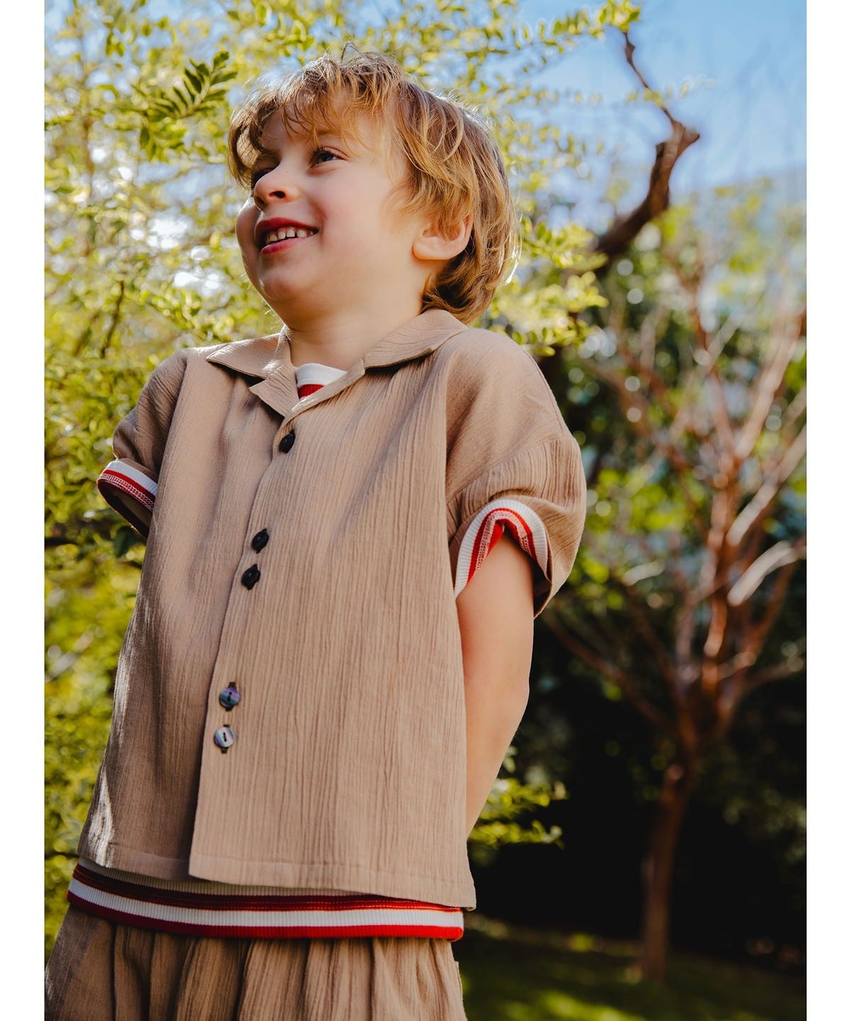 �k�� �J�� �V���c 2026SS�i90 140cm�j �V���c�E�u���E�X BEIGE 100