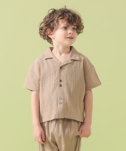 楊柳 開襟 シャツ 2026SS（90～140cm）