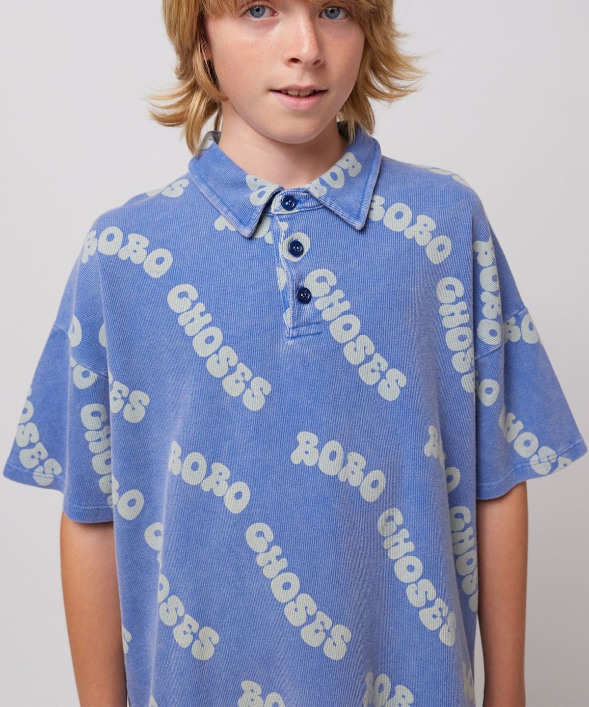 【モアバリエーション開催】BOBO CHOSES ボボショーズ / キッズ ポロシャツ 2025SS(2 9才) シャツ・ブラウス BLUE 8-9Y 【モアバリエーション開催】BOBO CHOSES ボボショーズ / キッズ ポロシャツ 2025SS(2 9才) シャツ・ブラウス BLUE 8-9Y