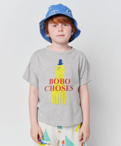 BOBO CHOSES /  Yellow Squid Tシャツ 23（2～11才）