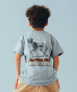 TAMANIWA × こども ビームス / Dog バック プリント Tシャツ （110～150cm）
