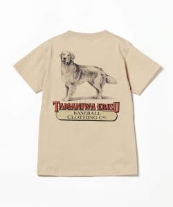 TAMANIWA × こども ビームス / Dog バック プリント Tシャツ （110～150cm）