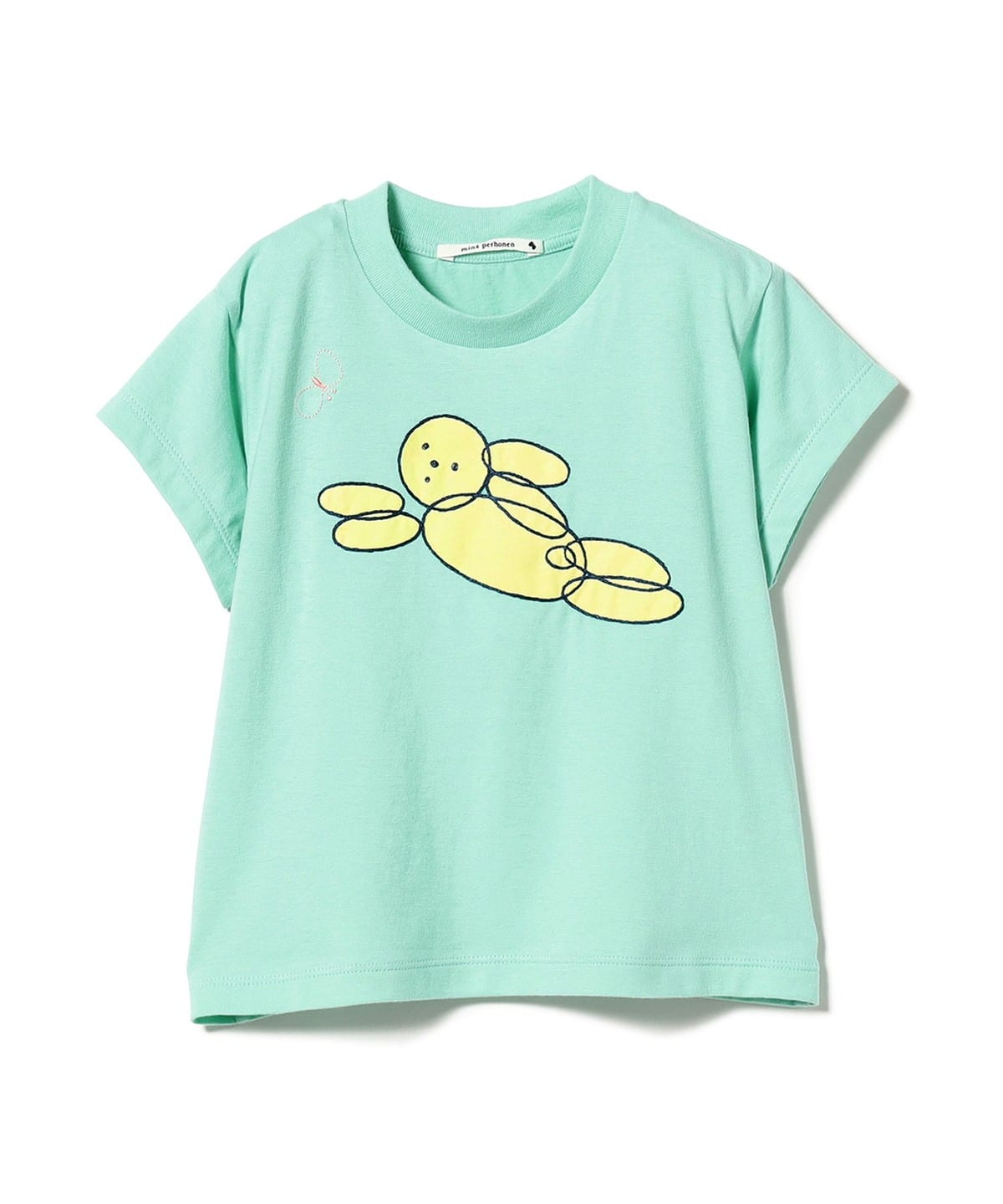 ミナ ペルホネン / amitie Tシャツ 24(80 100cm) Tシャツ・カットソー mint 90 ミナ ペルホネン / amitie Tシャツ 24(80 100cm) Tシャツ・カットソー mint 90