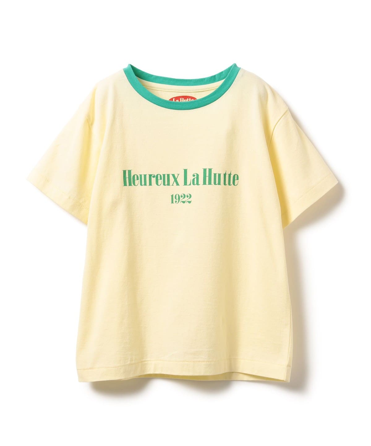 【7/3再値下げ】【別注】La Hutte / リンガー Tシャツ (100 160cm) Tシャツ・カットソー YELLOW 120 【7/3再値下げ】【別注】La Hutte / リンガー Tシャツ (100 160cm) Tシャツ・カットソー YELLOW 120