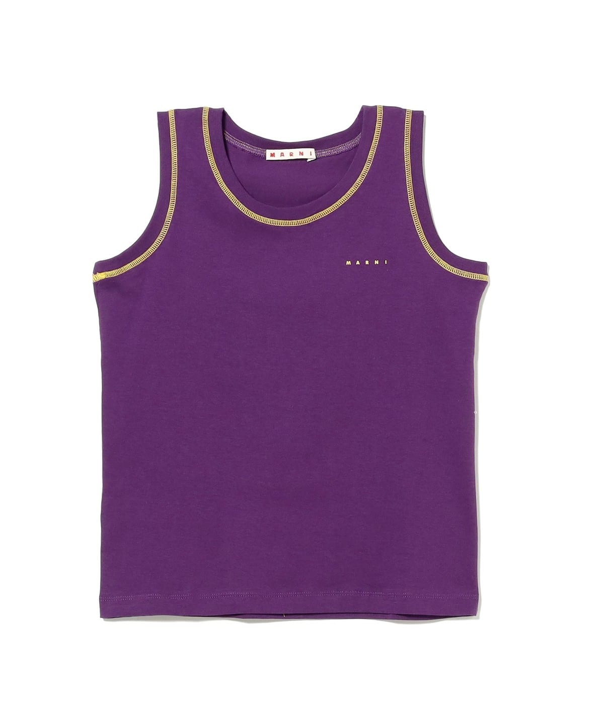 MARNI マルニ / タンクトップ 2025SS(4 10才) Tシャツ・カットソー PURPLE 4y MARNI マルニ / タンクトップ 2025SS(4 10才) Tシャツ・カットソー PURPLE 4y