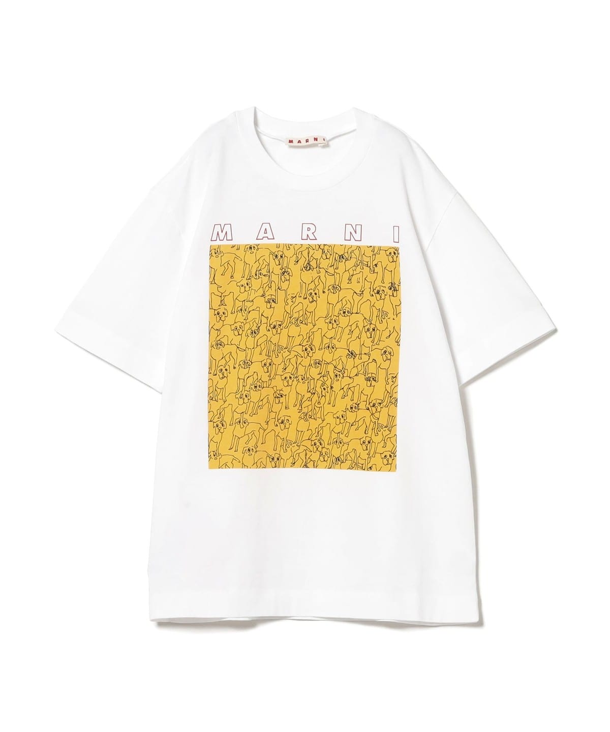 MARNI マルニ / コットン Tシャツ 2025SS(4 10才) Tシャツ・カットソー YELLOW 10y MARNI マルニ / コットン Tシャツ 2025SS(4 10才) Tシャツ・カットソー YELLOW 10y