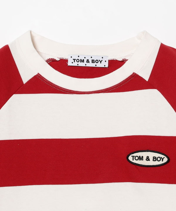 tom&boy Tシャツ 4y こども ビームス（こども ビームス）TOM & BOY / ワイドボーダー