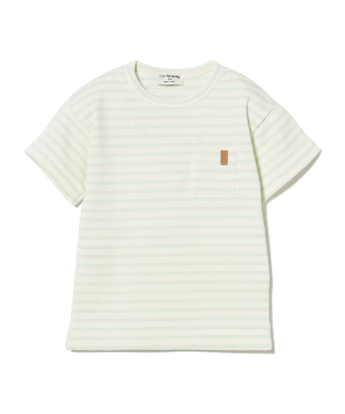 1+in the family ワンモアインザファミリー / PAULI Tシャツ 2025SS(6ヵ月 2才) Tシャツ・カットソー subtle-green 12m 1+in the family ワンモアインザファミリー / PAULI Tシャツ 2025SS(6ヵ月 2才) Tシャツ・カットソー subtle-green 12m