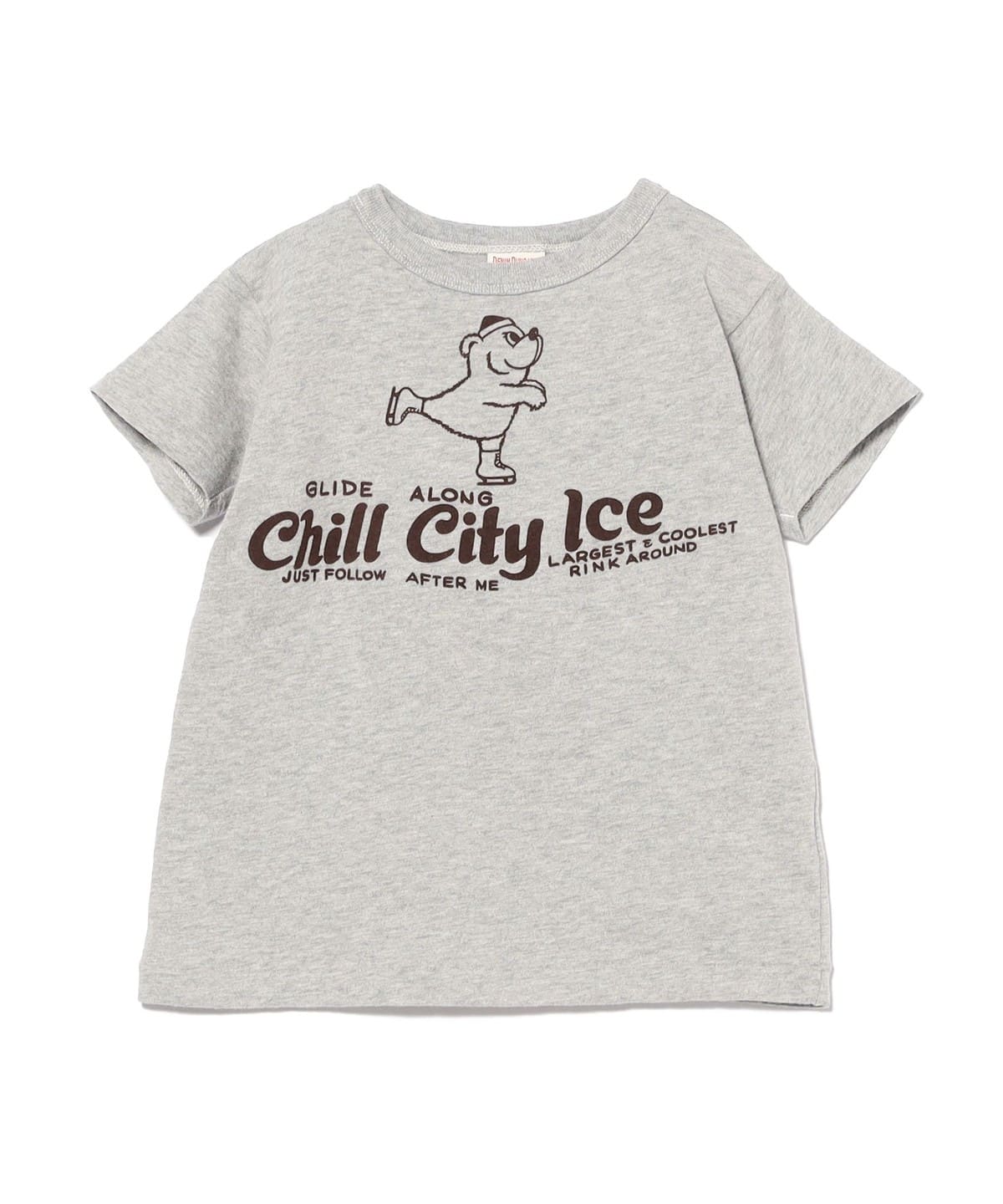 DENIM DUNGAREE / テンジク ICE Tシャツ 2025SS(100 120cm) Tシャツ・カットソー GREY 110 DENIM DUNGAREE / テンジク ICE Tシャツ 2025SS(100 120cm) Tシャツ・カットソー GREY 110
