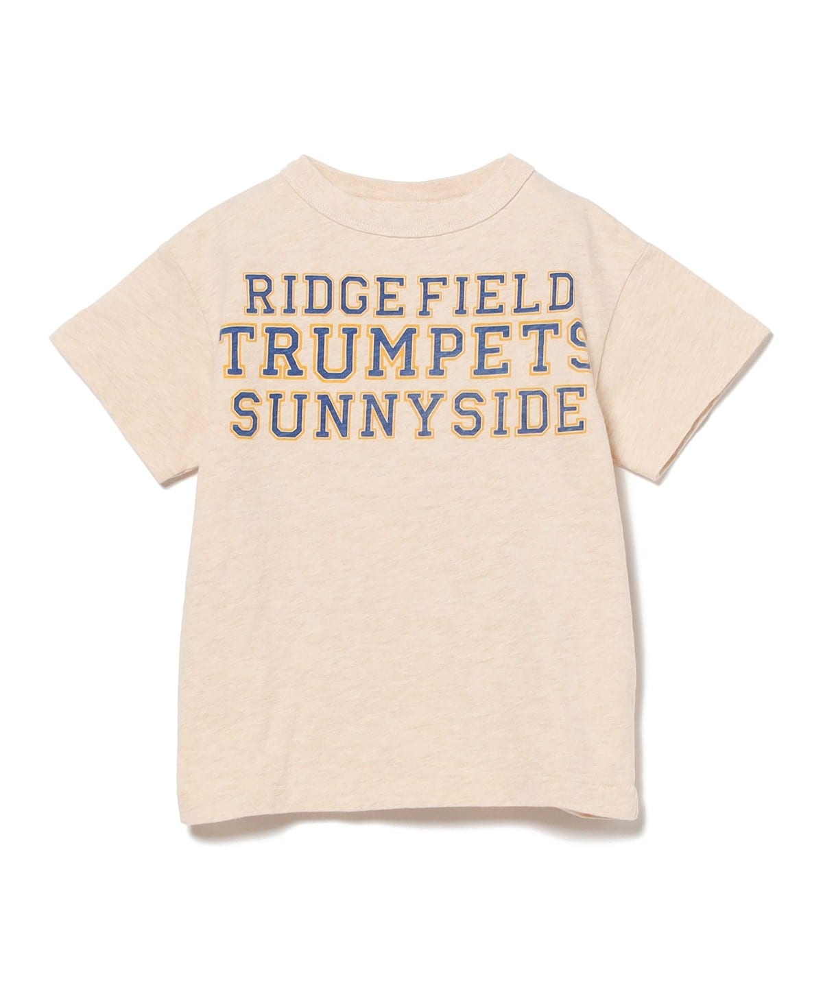DENIM DUNGAREE / テンジク TRUMPETS Tシャツ 2025SS(100 120cm) Tシャツ・カットソー 110W 生成 120 DENIM DUNGAREE / テンジク TRUMPETS Tシャツ 2025SS(100 120cm) Tシャツ・カットソー 110W 生成 120