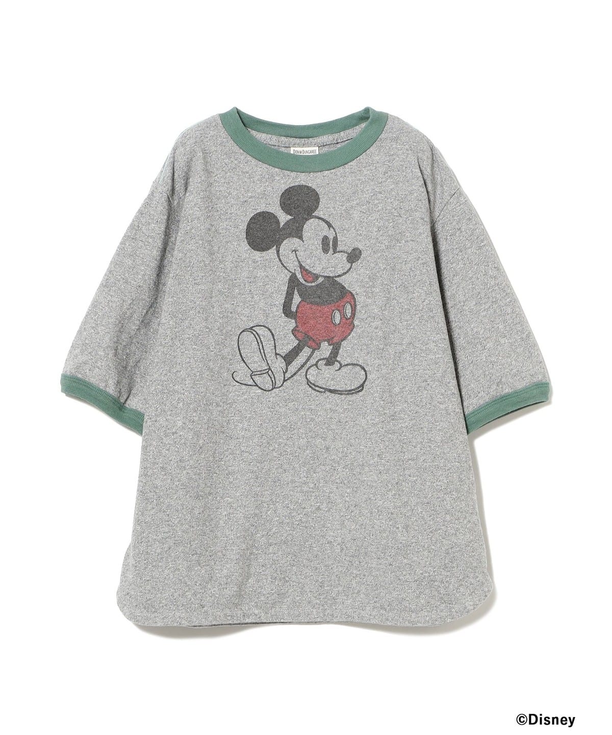 DENIM DUNGAREE / MICKEY 落書き Tシャツ 2025SS(130 140cm) Tシャツ・カットソー 3GR グレー 130 DENIM DUNGAREE / MICKEY 落書き Tシャツ 2025SS(130 140cm) Tシャツ・カットソー 3GR グレー 130