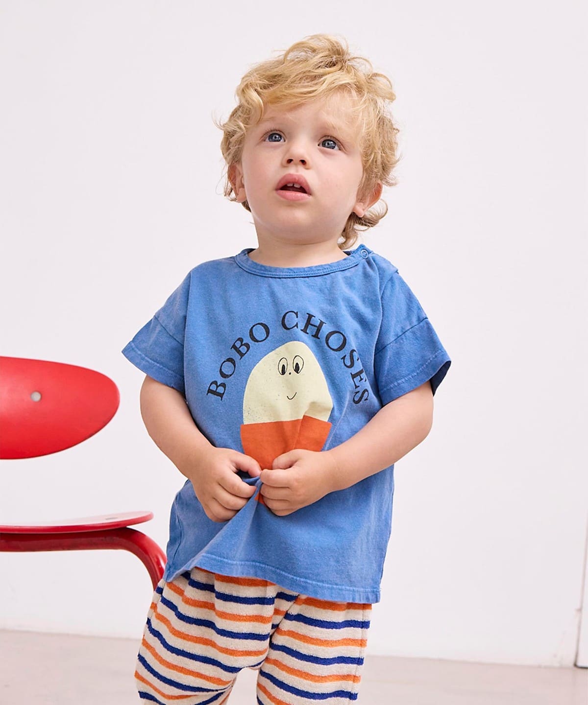 BOBO CHOSES ボボショーズ / ベビー プリント Tシャツ 2025SS(6ヵ月 2才) Tシャツ・カットソー Morning Egg 6m BOBO CHOSES ボボショーズ / ベビー プリント Tシャツ 2025SS(6ヵ月 2才) Tシャツ・カットソー Morning Egg 6m