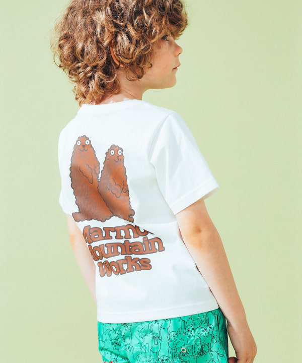 BEAMS（ビームス）【別注】Marmot / Animal T-shirt（Tシャツ