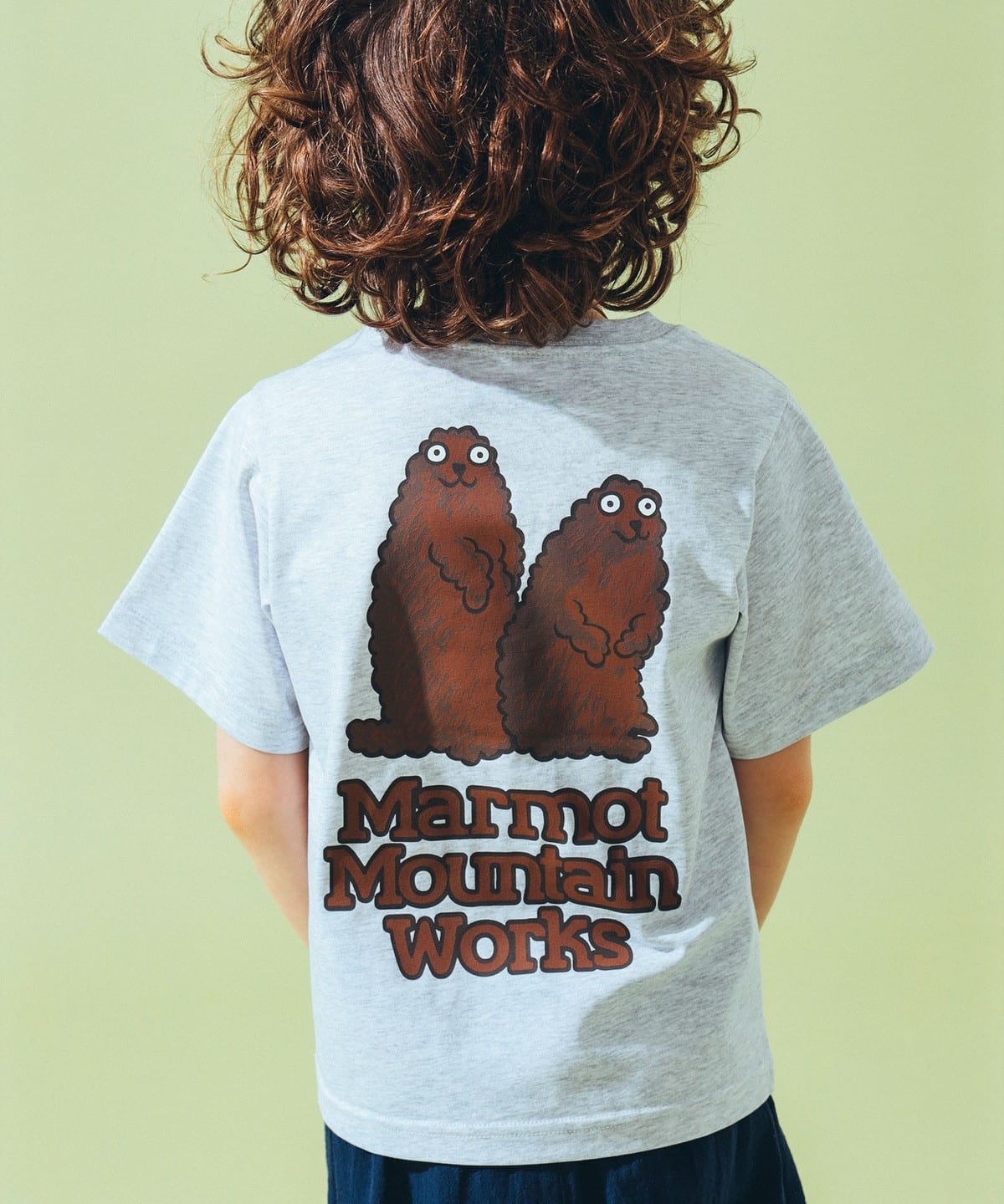 【別注】Marmot マーモット / Kids Marmot Animal T-shirt 2025SS(110 150cm) Tシャツ・カットソー ASH GREY 150 【別注】Marmot マーモット / Kids Marmot Animal T-shirt 2025SS(110 150cm) Tシャツ・カットソー ASH GREY 150