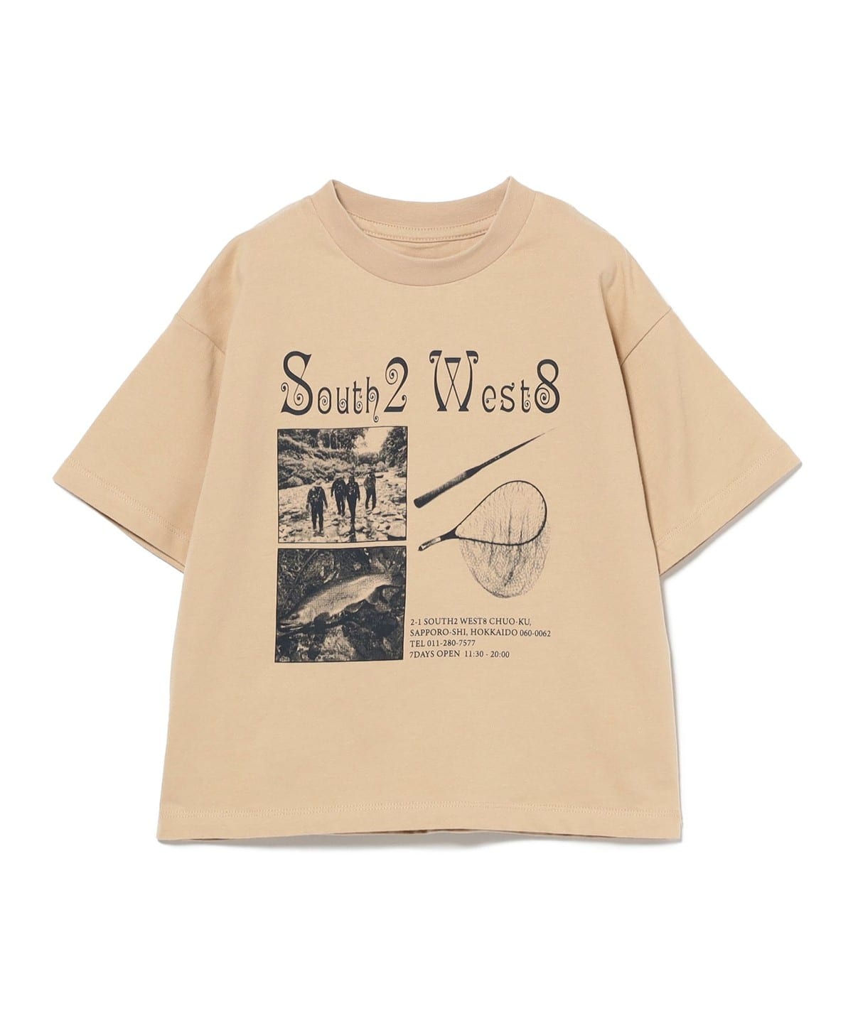 SOUTH2 WEST8 / Photo Tee 2025(110 160cm) Tシャツ・カットソー BEIGE M(130-140) SOUTH2 WEST8 / Photo Tee 2025(110 160cm) Tシャツ・カットソー BEIGE M(130-140)