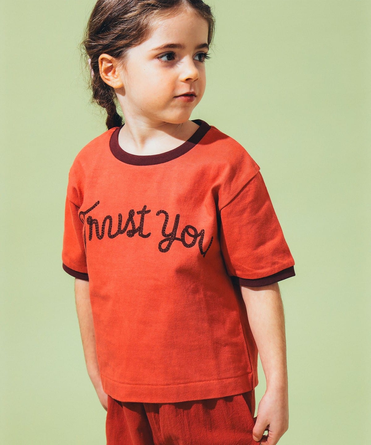 【別注】athletic wear MASON / リンガー Tシャツ 2025SS(100 140cm) Tシャツ・カットソー ブリック 140 【別注】athletic wear MASON / リンガー Tシャツ 2025SS(100 140cm) Tシャツ・カットソー ブリック 140