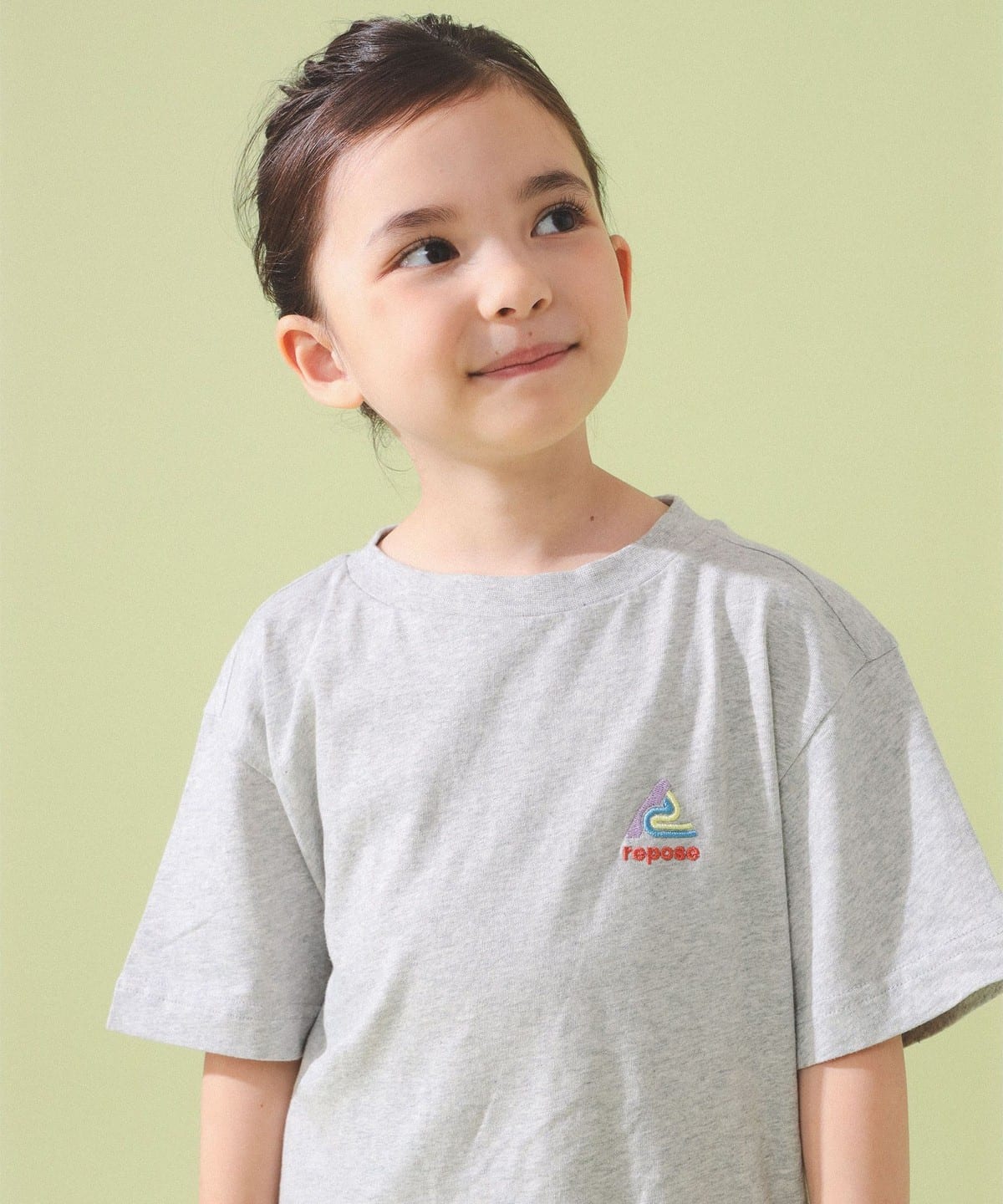 Repose ams / �����|�C���g T�V���c 2026SS�i4 12�ˁj T�V���c�E�J�b�g�\�[ GRM grey melange 6y