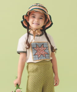 パッチワーク モチーフ Tシャツ 2026SS（90～140cm）