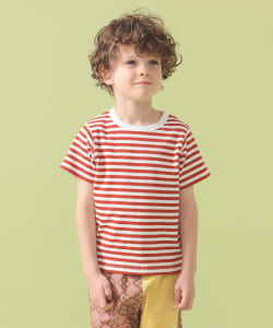 テレコ ボーダー ショートスリーブ Tシャツ 2026SS（90～140cm）