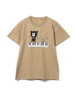 ＜KIDS＞FUJI ROCK FESTIVAL’21 × BEAMS / The Wonderful! Design Works. KEYBOARD BEAR Tシャツ