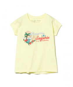 patagonia / ガールズ オーガニック グラフィック Tシャツ 22（5才～）