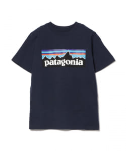 patagonia / ボーイズ P-6 ロゴ オーガニック Tシャツ 22 (5才～)